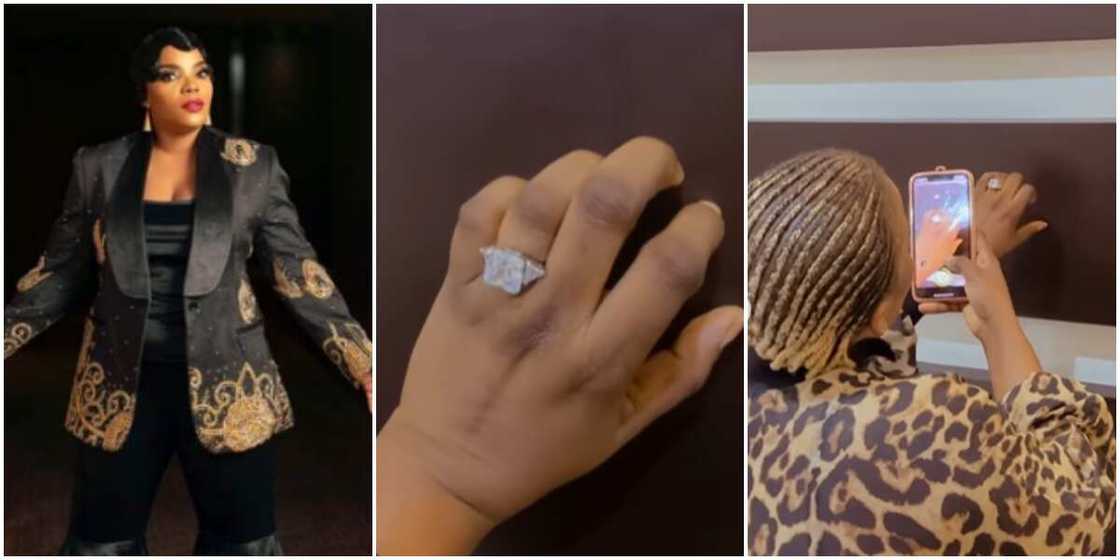 Empress Njamah on engagement