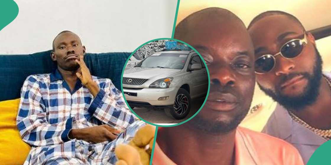 Geh Ghe slams Davido over car gift to driver.