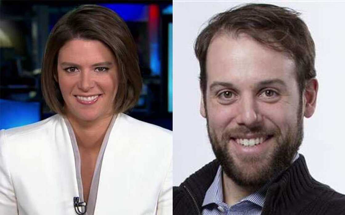 Mario Rivera and Kasie Hunt Mario Rivera and Kasie Hunt