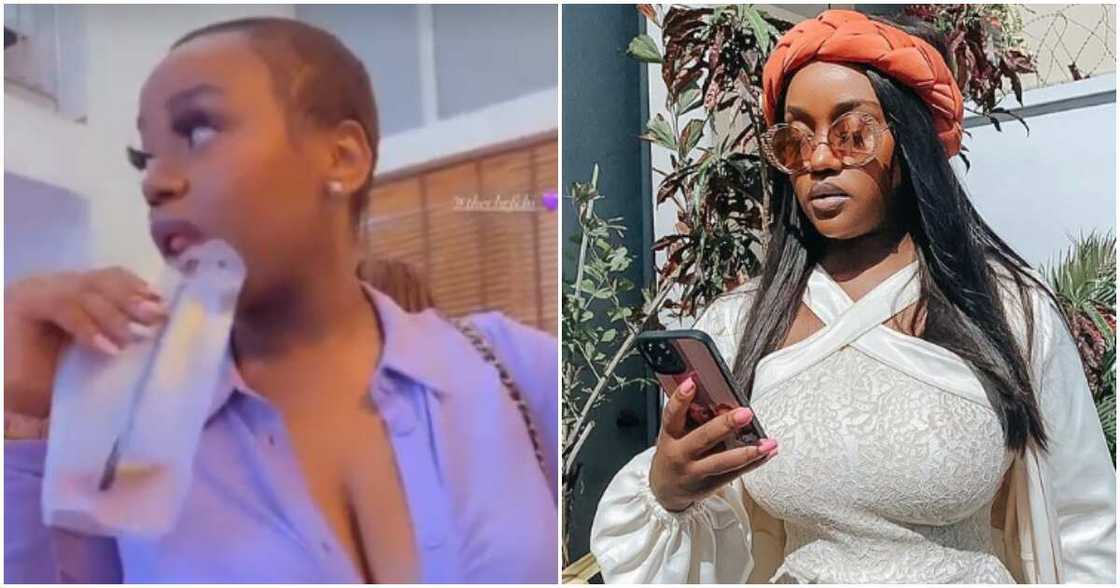 Chioma has a new look Chioma has a new look