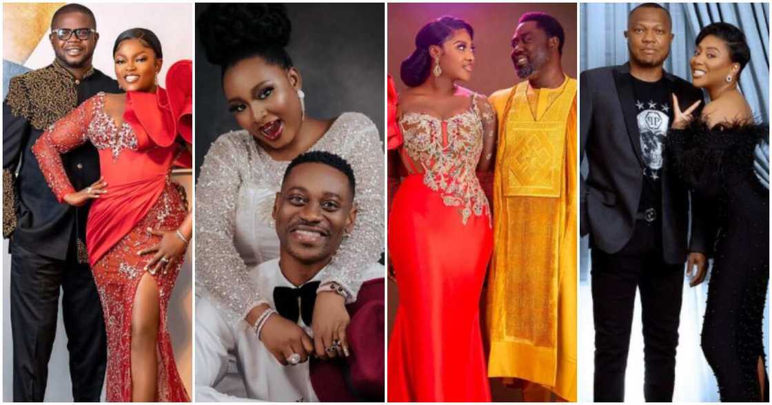 Nigerian stars on Valentine's day