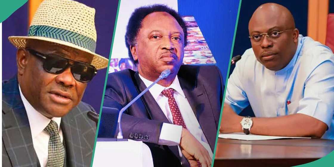 Wike, Tinubu, Shehu Sani, Governor Fubara, Rivers crisis Wike, Tinubu, Shehu Sani, Governor Fubara, Rivers crisis