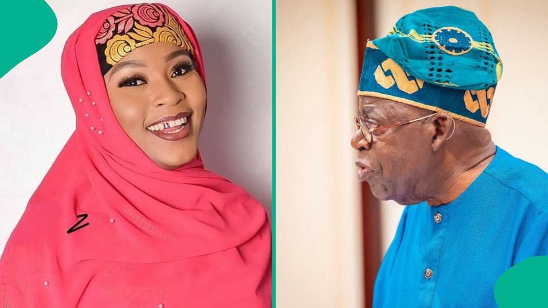 Mansurah Isah da Bola Tinubu