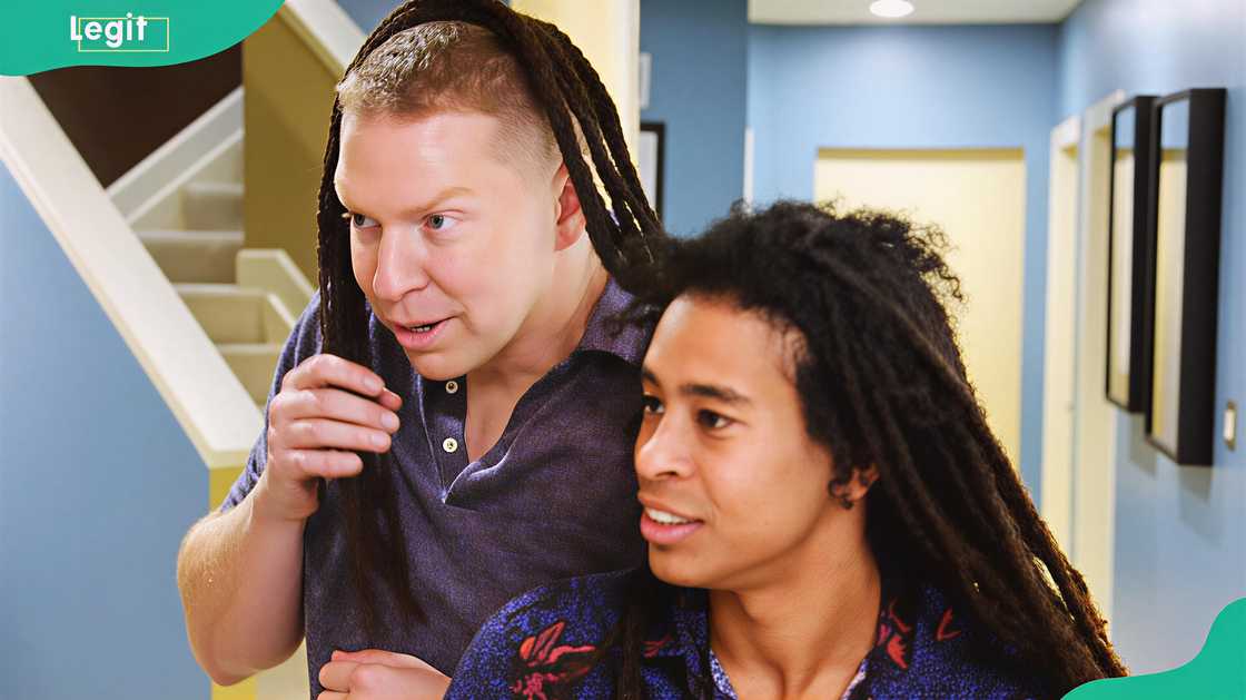 Emilio shares a fun moment watching with his dad, Gary Owen Emilio shares a fun moment watching with his dad, Gary Owen