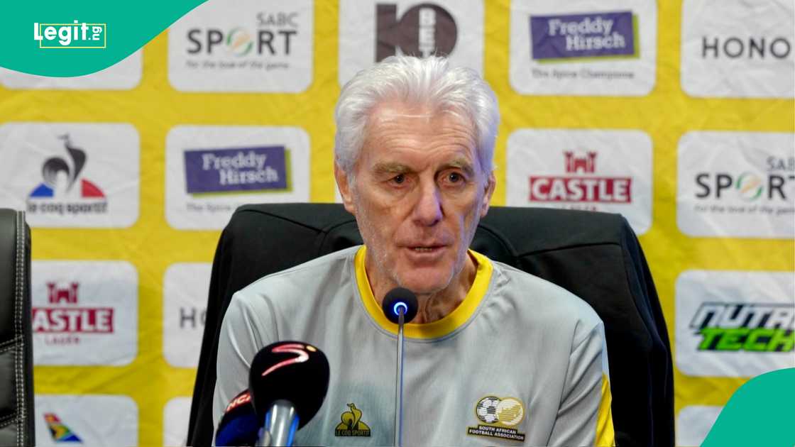 Hugo Broos, Bafana Bafana, South Africa, Ime Okon, AFCON 2025. Hugo Broos, Bafana Bafana, South Africa, Ime Okon, AFCON 2025.