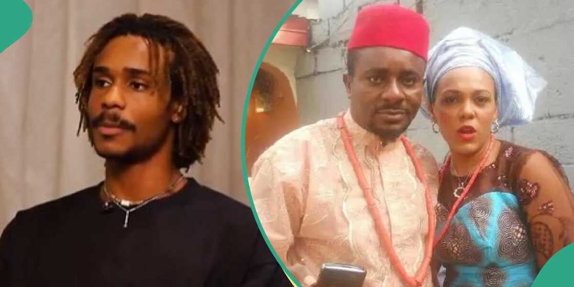 Emeka Ike's son speaks about his dad. Emeka Ike's son speaks about his dad.