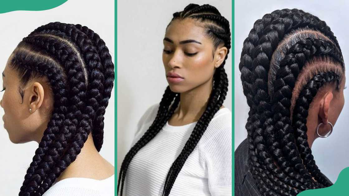 Big cornrow braids Big cornrow braids