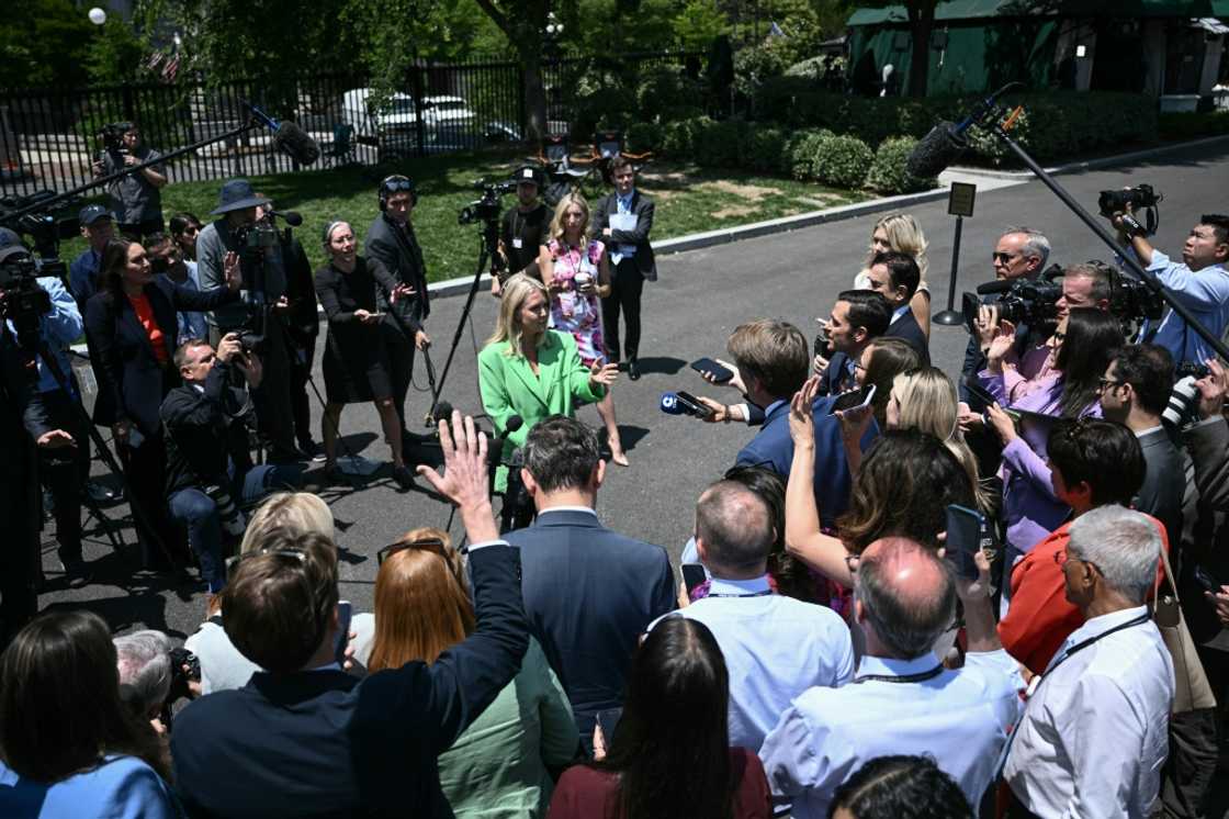 White House Press Secretary Karoline Leavitt speaks to reporters outside the White House in Washington, DC, on June 2, 2025 White House Press Secretary Karoline Leavitt speaks to reporters outside the White House in Washington, DC, on June 2, 2025