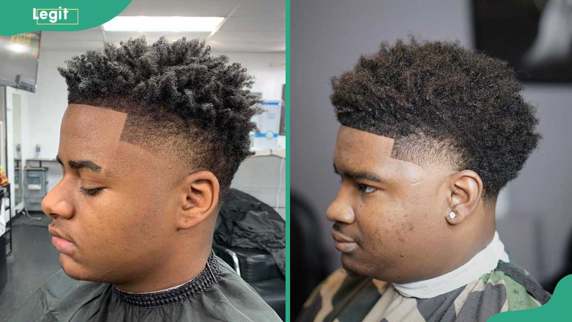 Spiky undercut Spiky undercut