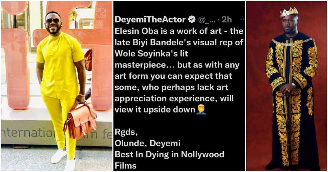 Photos of actor Deyemi Okanlawon