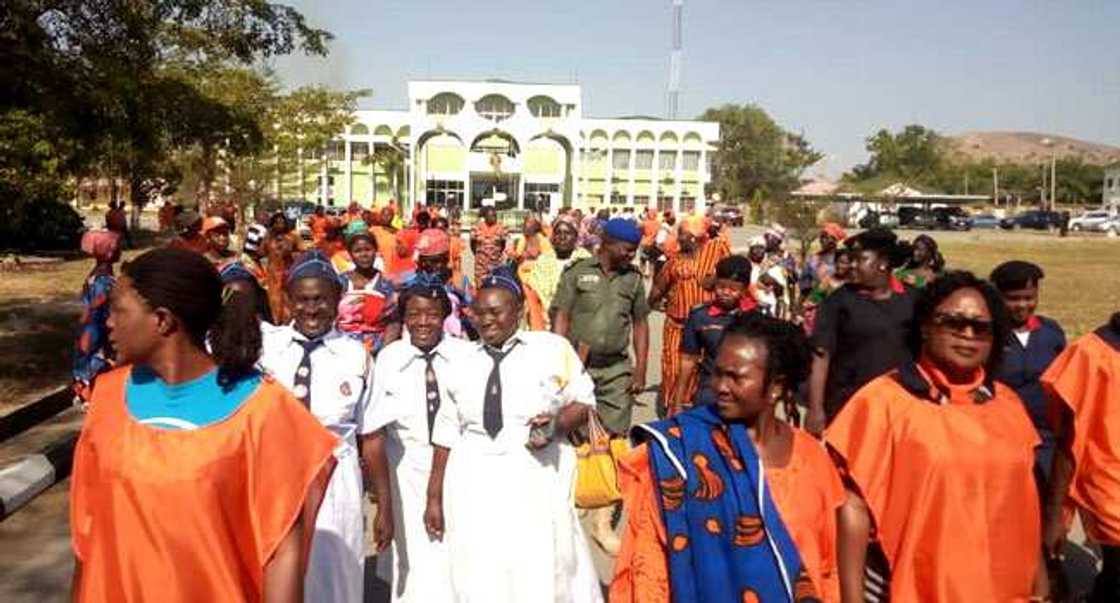 Gender-based violence: Governor Ishaku’s wife leads protest