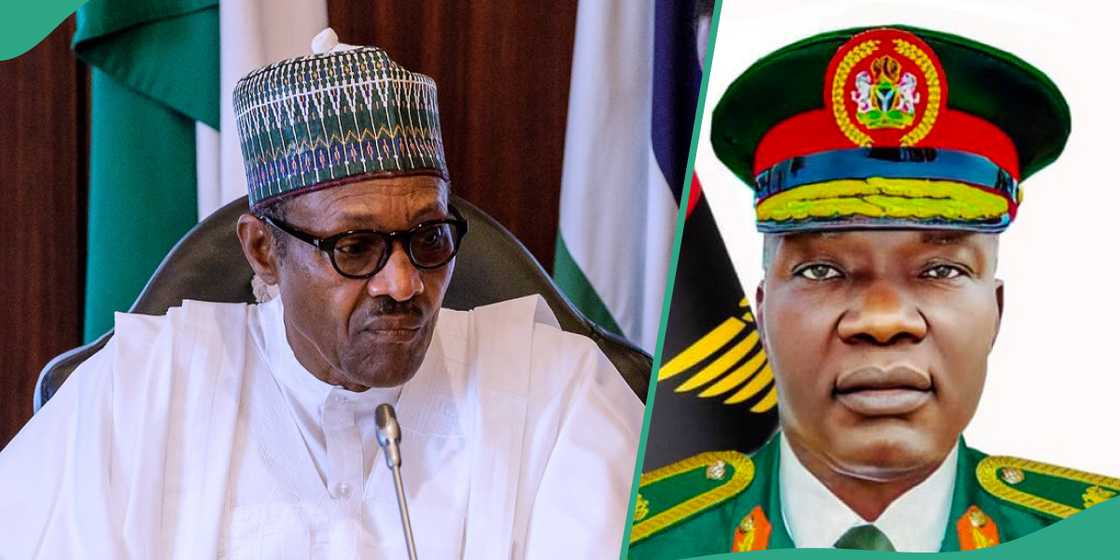 Lagbaja’s death: ‘Deeply shocked’ Buhari releases statement over chief of army staff’s demise