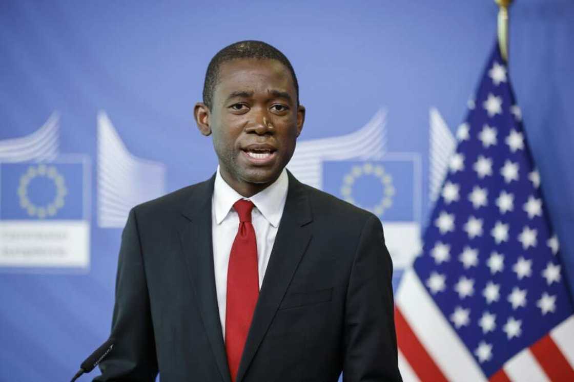 US Deputy Treasury Secretary Wally Adeyemo, seen here last year in Brussels, applauded Nigeria's reforms US Deputy Treasury Secretary Wally Adeyemo, seen here last year in Brussels, applauded Nigeria's reforms