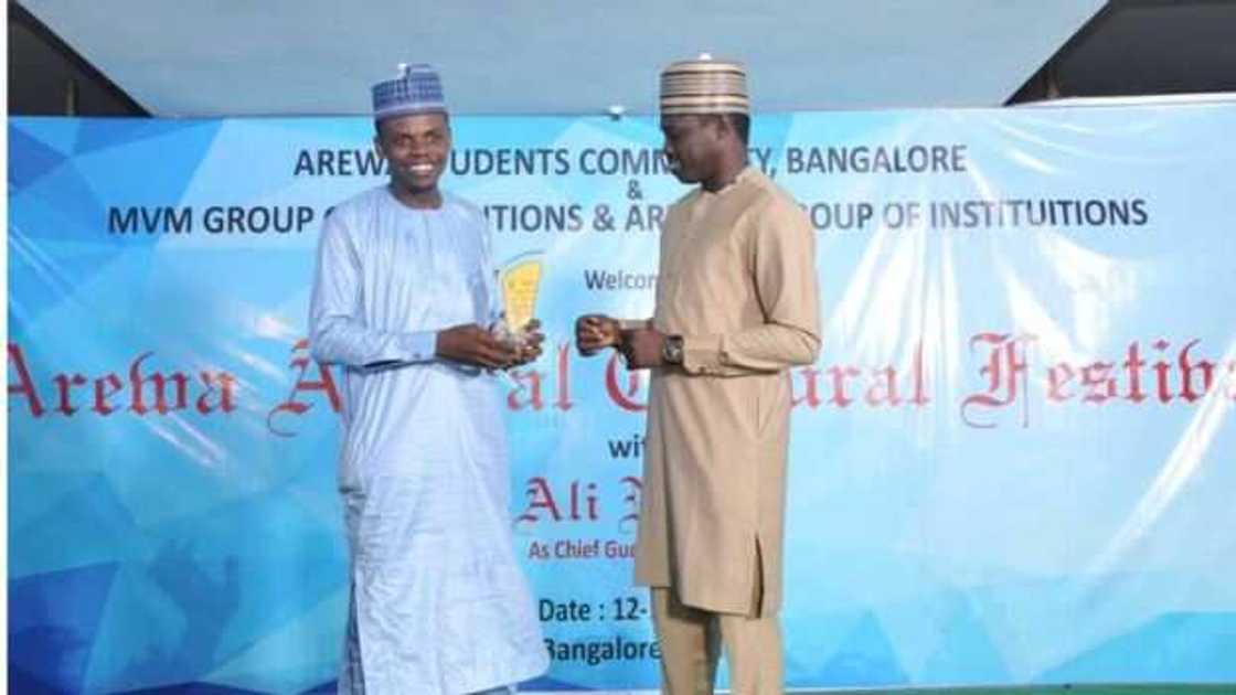 An karrama jarumi Ali Muhammad Nuhu a kasar Indiya An karrama jarumi Ali Muhammad Nuhu a kasar Indiya