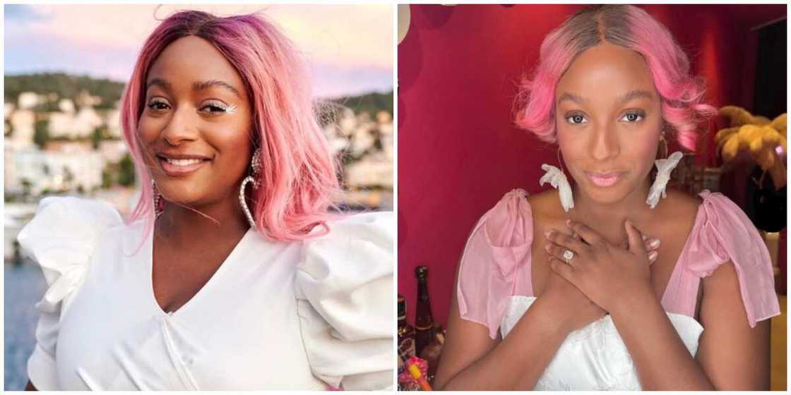 DJ Cuppy/Billionaire Femi Otedola DJ Cuppy/Billionaire Femi Otedola