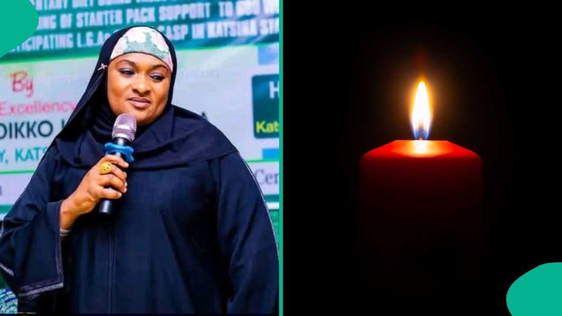 Governor Dikko Umaru Radda has mourned the demise of Hajia Hauwa (Maijeddah) Abdulkadir Mamman Nasir, the beloved wife of his Chief of Staff, Hon. Abdulkadir Mamman Nasir. Governor Dikko Umaru Radda has mourned the demise of Hajia Hauwa (Maijeddah) Abdulkadir Mamman Nasir, the beloved wife of his Chief of Staff, Hon. Abdulkadir Mamman Nasir.