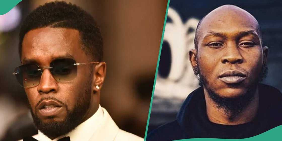 Seun Kuti silences singer Diddy. Seun Kuti silences singer Diddy.