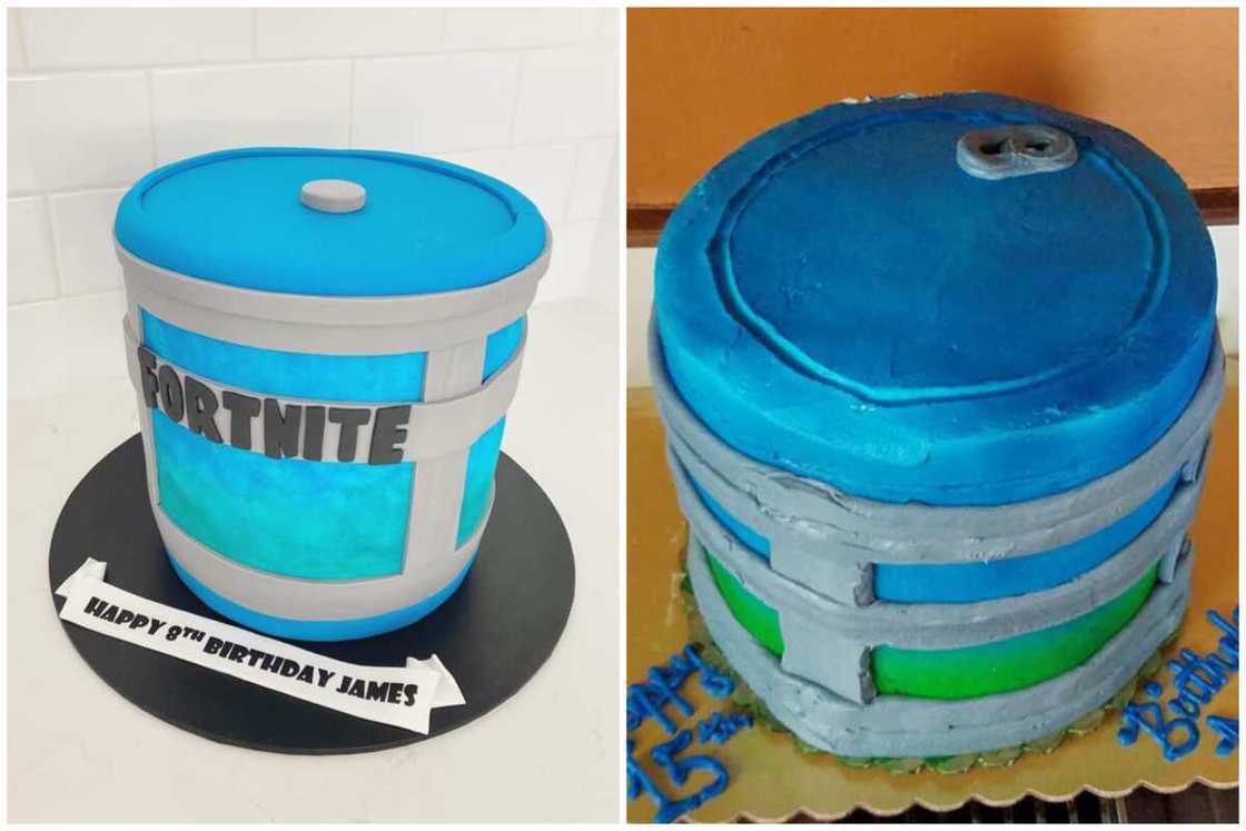 easy fortnite cake