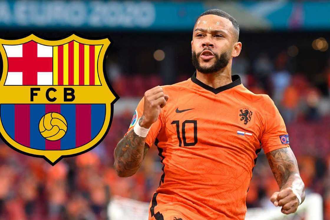 Memphis Depay zai koma Barcelona Memphis Depay zai koma Barcelona