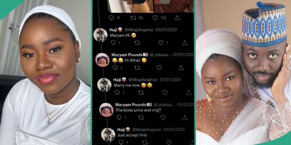 Man marries a lady he met on social media. Man marries a lady he met on social media.