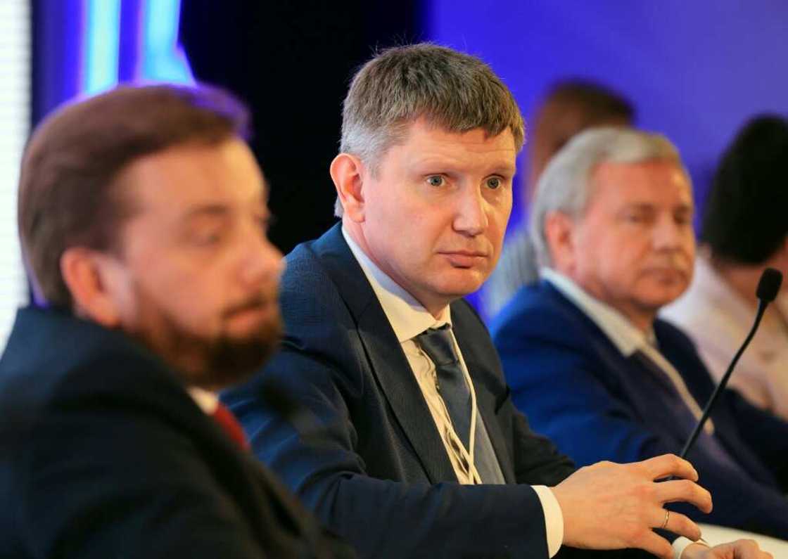 Russia's Economic Development Minister Maksim Reshetnikov, pictured at an Abu Dhabi investment meeting on May 8, says cooperating with the Middle East and North Africa is a foreign economic policy priority Russia's Economic Development Minister Maksim Reshetnikov, pictured at an Abu Dhabi investment meeting on May 8, says cooperating with the Middle East and North Africa is a foreign economic policy priority