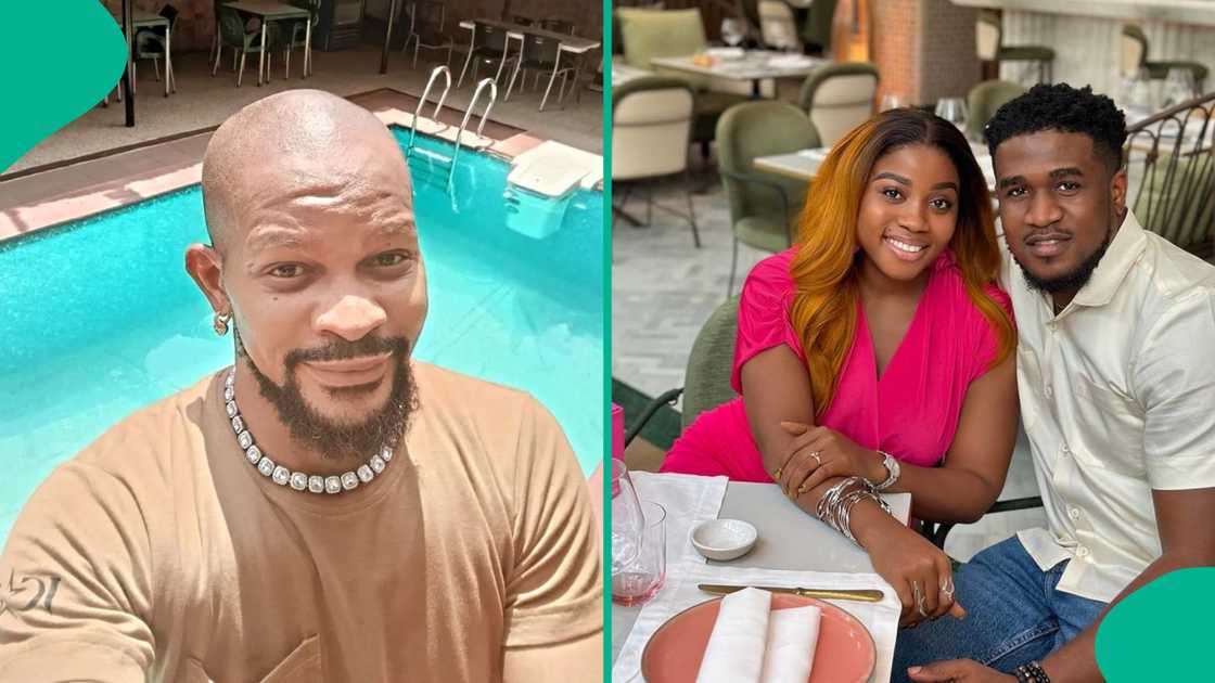 Uche Maduagwu slams Veekee James for posting her husband