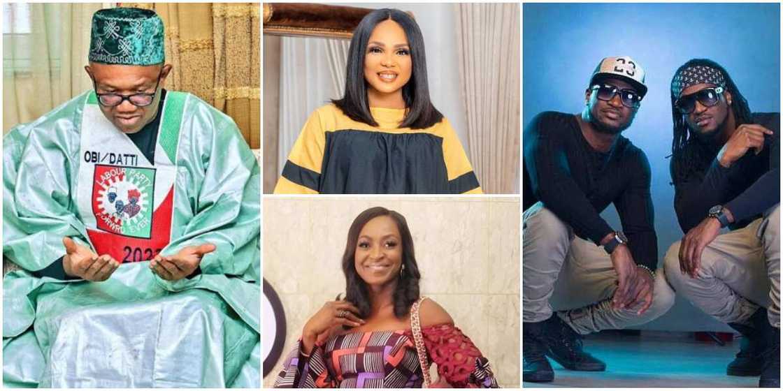 Celebs react as Peter Obi loses Celebs react as Peter Obi loses