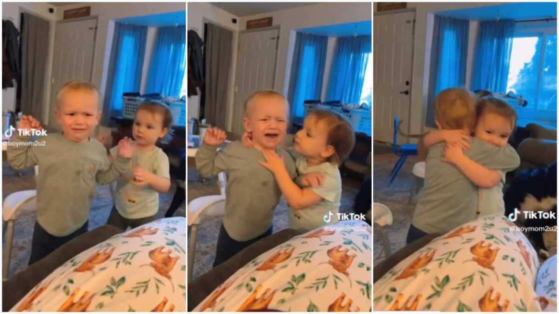 Lovely family goals/sister and brother cried. Lovely family goals/sister and brother cried.