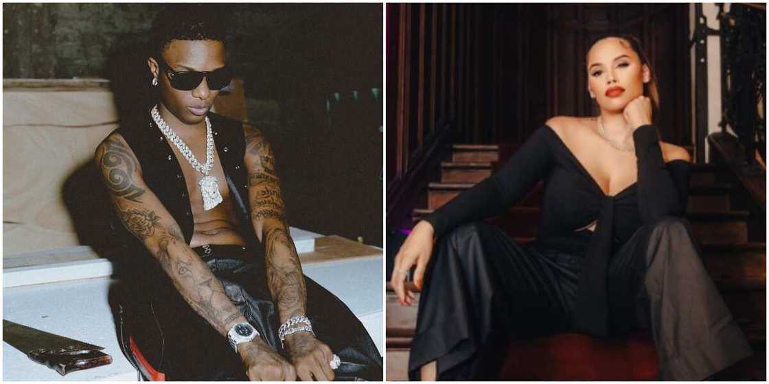 Wizkid and Jada Wizkid and Jada