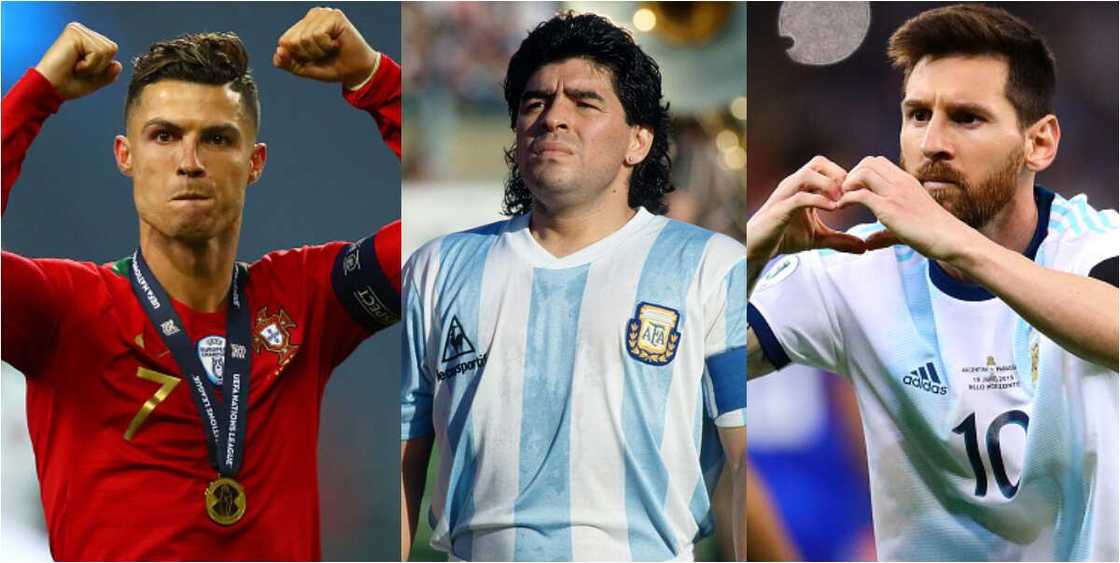 Pele, Ronaldo, Messi, da Cristiano su na cikin sahun farkon XI na Taurarin ‘Yan kwallo Pele, Ronaldo, Messi, da Cristiano su na cikin sahun farkon XI na Taurarin ‘Yan kwallo