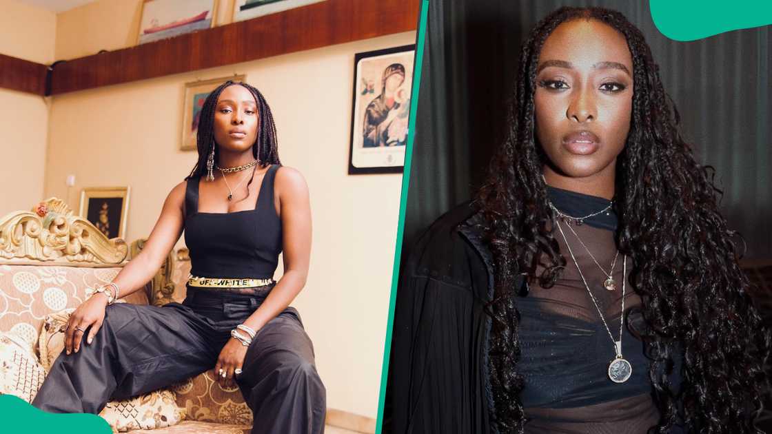 Singer Tolani Otedola posing for different pictures Singer Tolani Otedola posing for different pictures