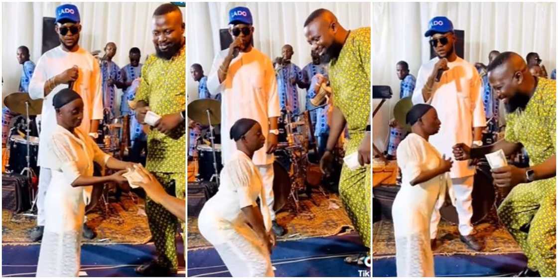 Aunty Ramota on dance floor Aunty Ramota on dance floor