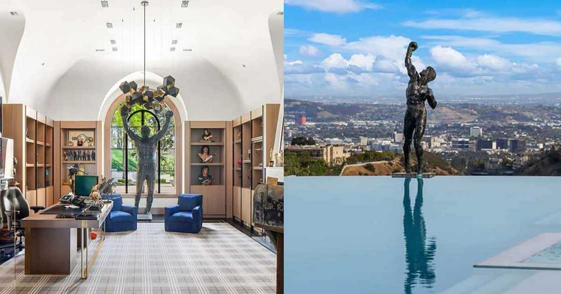 Sylvester Stallone's house. Sylvester Stallone's house.