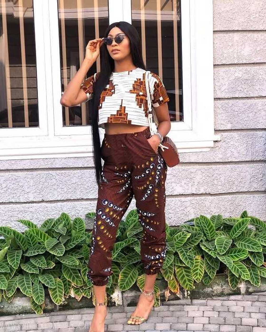 Ankara crop top