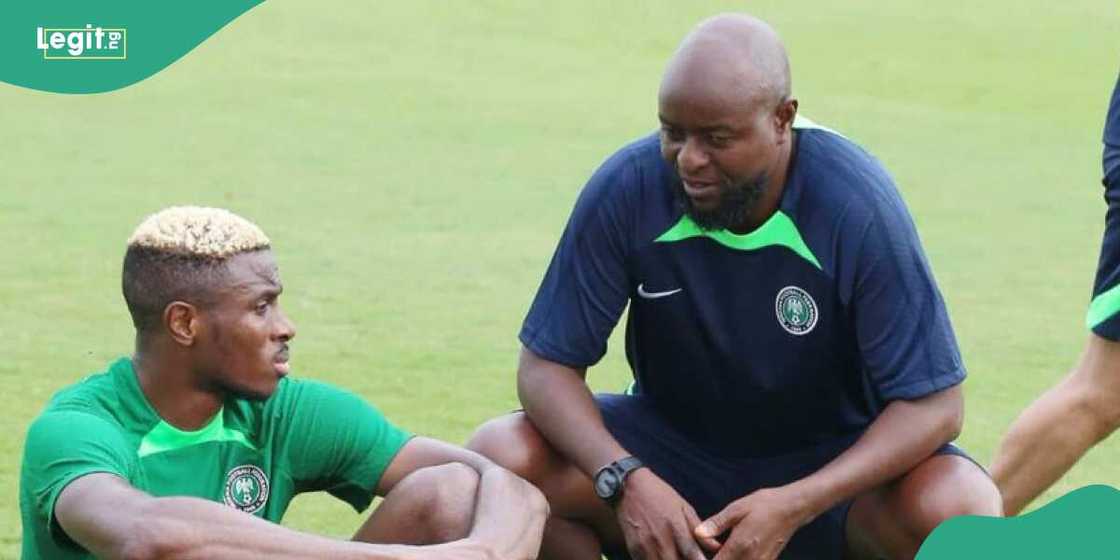 Victor Osimhen asked to apologise to Finidi George Victor Osimhen asked to apologise to Finidi George