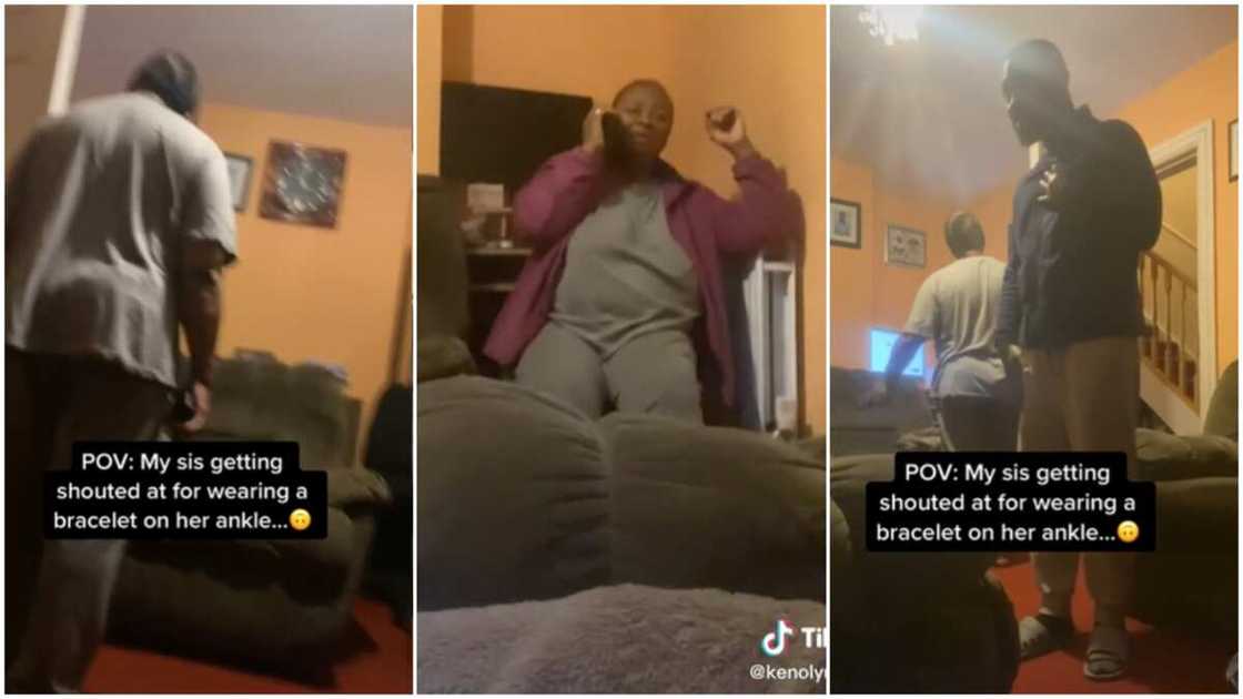 Typical African family/wearing ankle chain. Typical African family/wearing ankle chain.