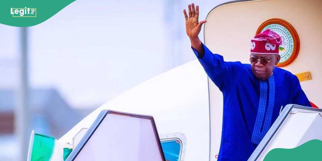 Tinubu leaves for South Africa for President Cyril Ramaphosa's inauguration Tinubu leaves for South Africa for President Cyril Ramaphosa's inauguration