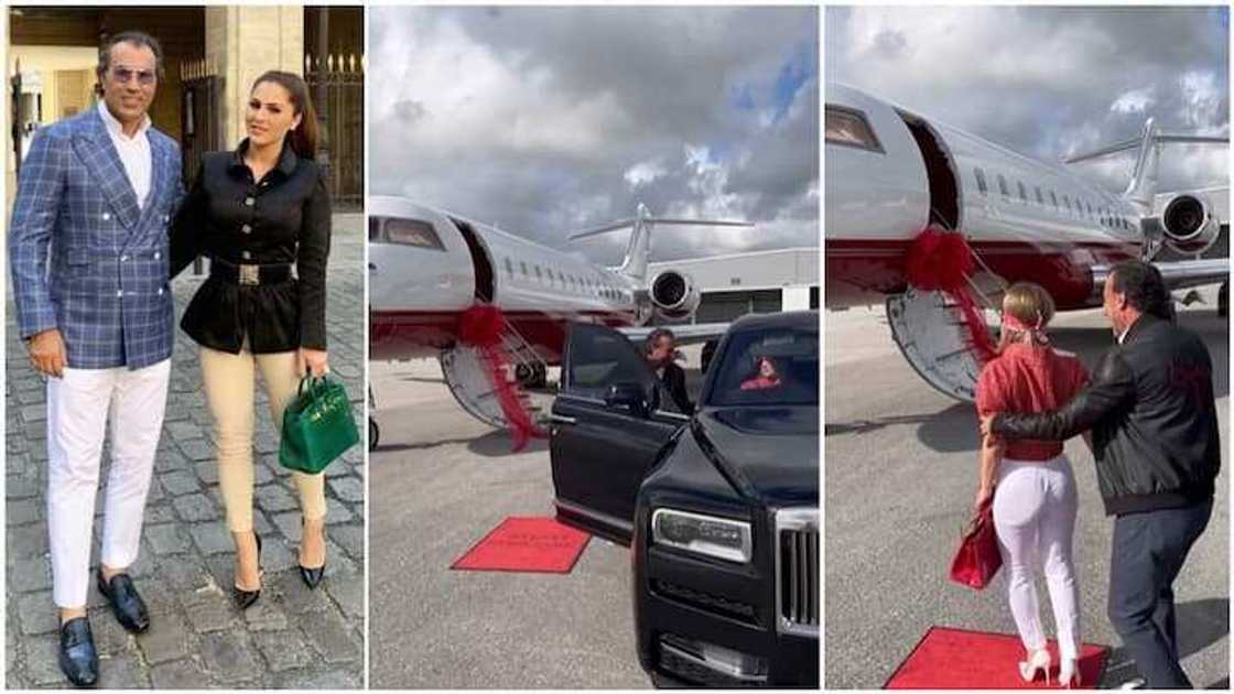 Mutumin da ya yiwa matarsa kyautar jirgi Mutumin da ya yiwa matarsa kyautar jirgi