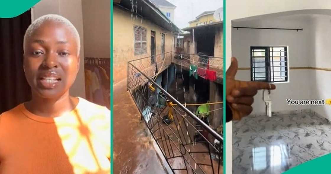 Lady happily moves her family to new place after 20 years of living at an old building. Lady happily moves her family to new place after 20 years of living at an old building.