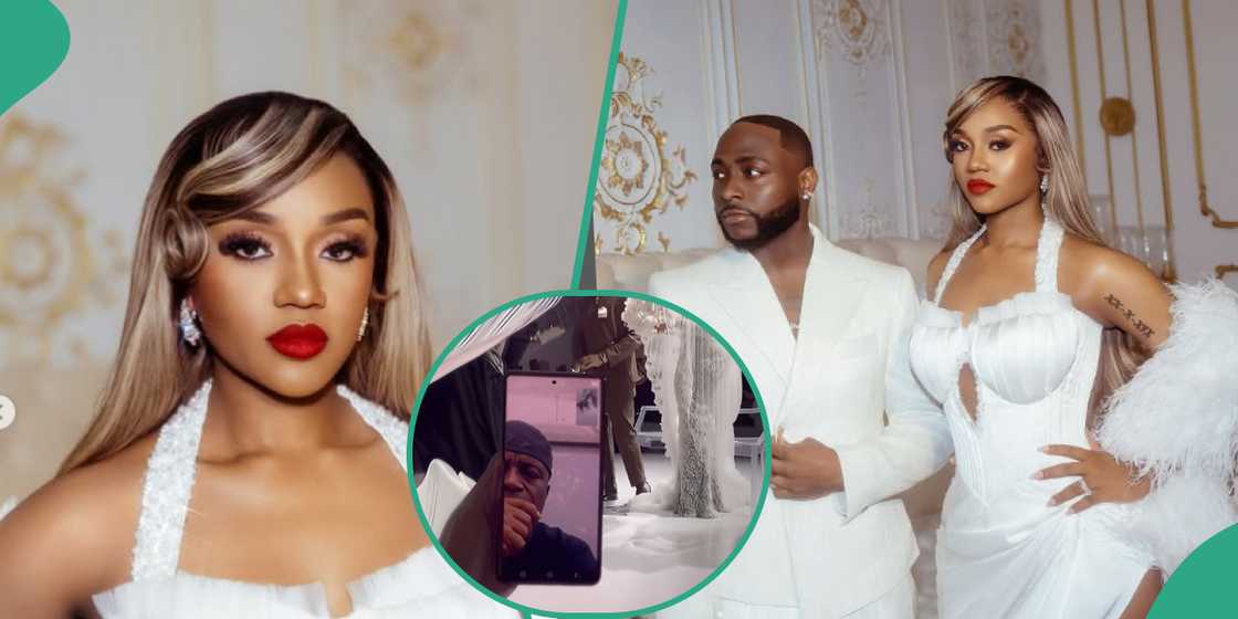 Emotional twist at chivido 2025 as chioma's father joins the ceremony via call
