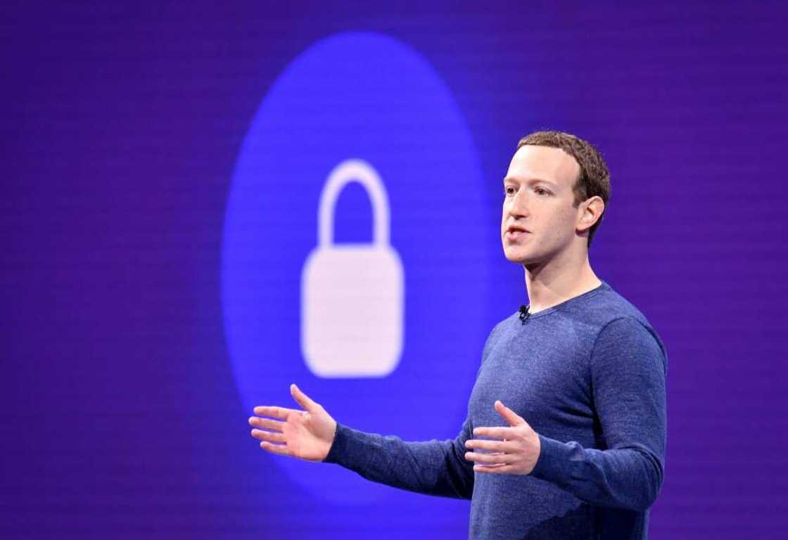 Mark Zuckerberg in May 2018 Mark Zuckerberg in May 2018
