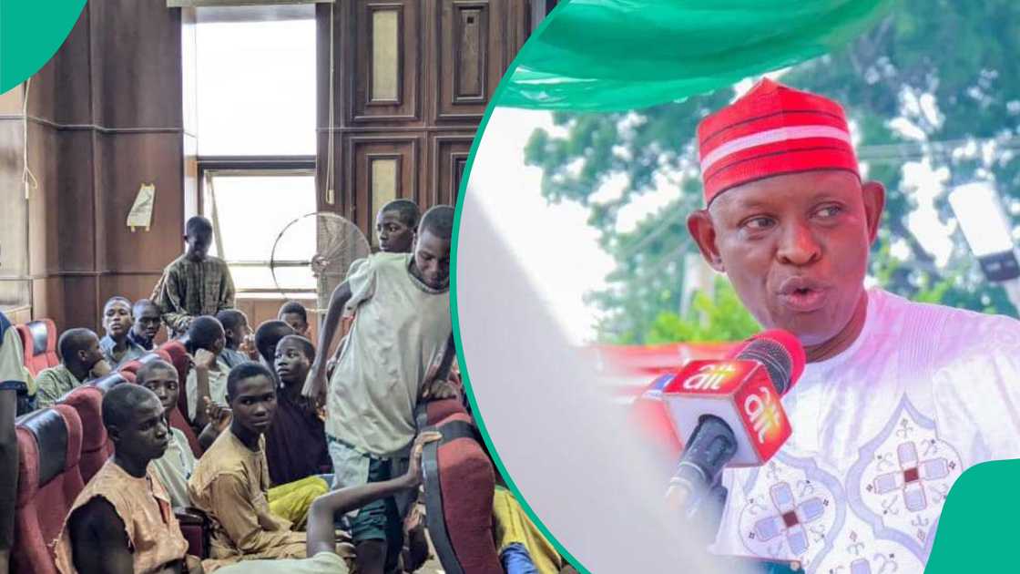 Gwamna Abba ya yi magana kan kai yara kotu Gwamna Abba ya yi magana kan kai yara kotu