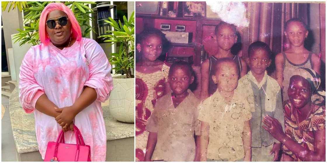 We miss you, Eniola Badmus remembers late younger brother who died years ago, shares photo of siblings We miss you, Eniola Badmus remembers late younger brother who died years ago, shares photo of siblings