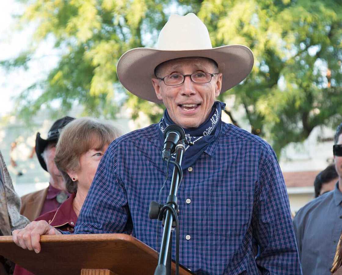 Johnny Crawford in Newhall, California. Johnny Crawford in Newhall, California.