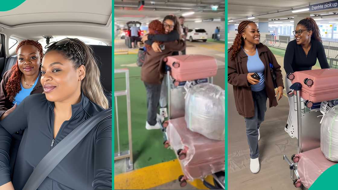 A Nigerian lady in UK for 4 years brings sister to join her abroad A Nigerian lady in UK for 4 years brings sister to join her abroad