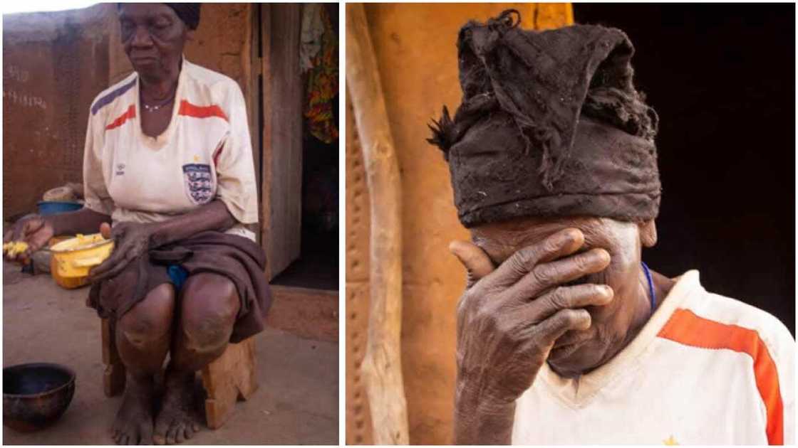 Babban burina shine na kwanta akan katifa kafin na mutu - Cewar wata tsohuwa Babban burina shine na kwanta akan katifa kafin na mutu - Cewar wata tsohuwa