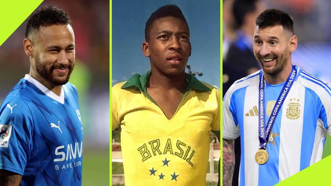 When Neymar named the greatest player ever between Pele, Maradona and Messi