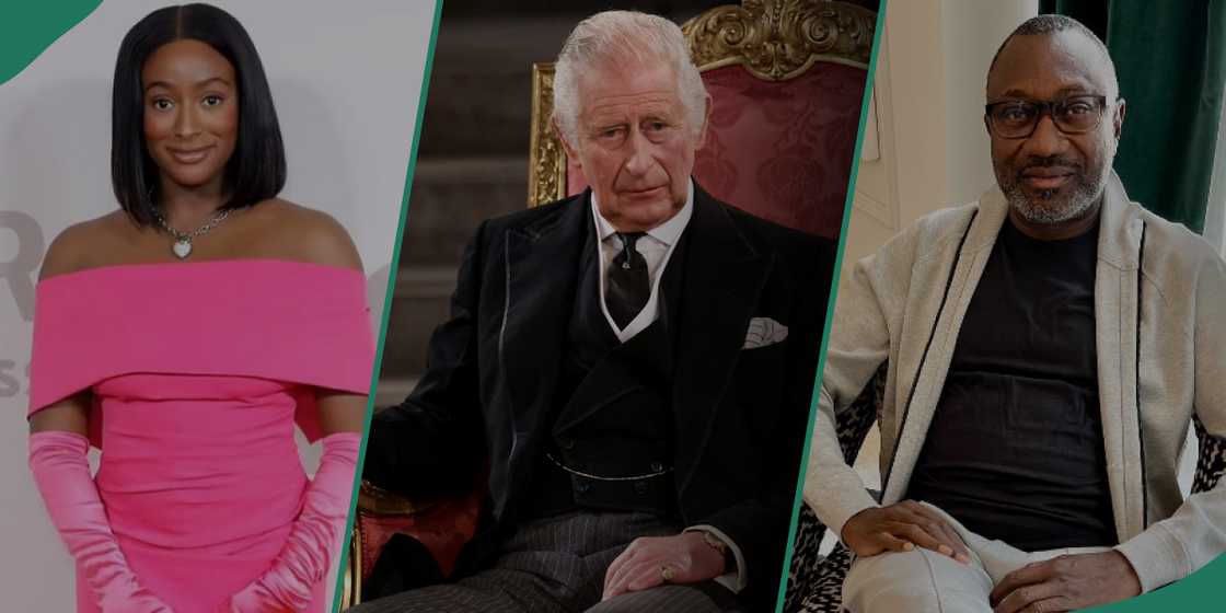 Femi Otedola reacts as DJ Cuppy shares joke with King Charles Femi Otedola reacts as DJ Cuppy shares joke with King Charles