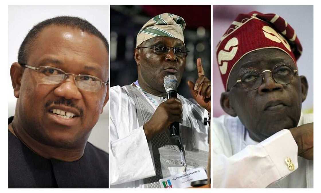 Peter Obi, Bola Tinubu, Atiku Abubakar Peter Obi, Bola Tinubu, Atiku Abubakar