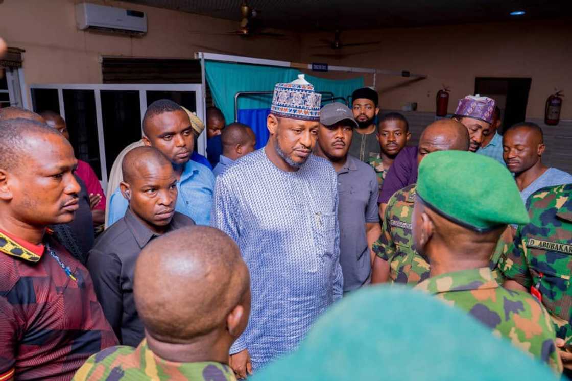 Gwamna Dikko Radda da sojoji